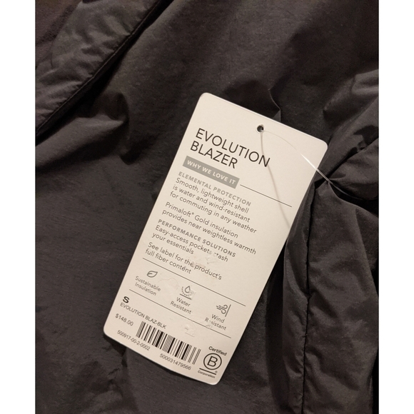 🆕 Athleta Black Evolution Blazer Size Small - Picture 7 of 11